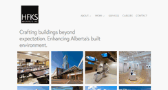 Desktop Screenshot of hfksarchitects.com