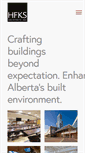 Mobile Screenshot of hfksarchitects.com